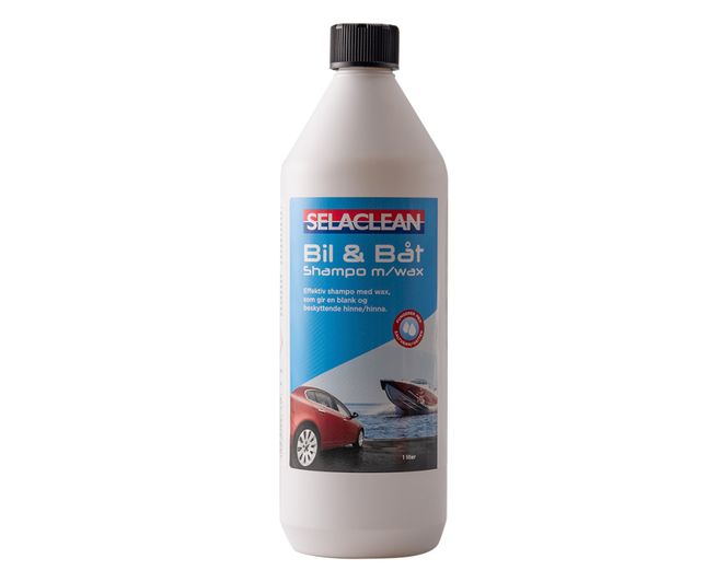 Hovedbilde Selaclean Bil og båtshampo m/wax 1 L