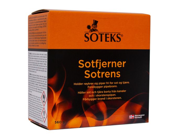 Hovedbilde Soteks Sotfjerner 560 g (14x40g)