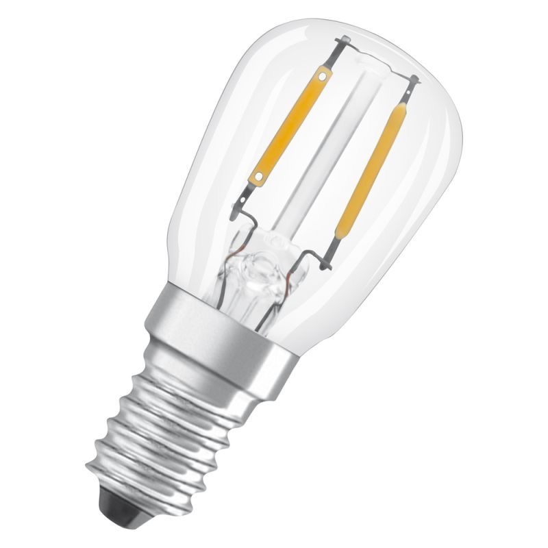 Osram Spesiell T LED E14 Rørformet Filament Klar 1.6W 50lm - 824 Ekstra Varm Hvit | Erstatter 5W