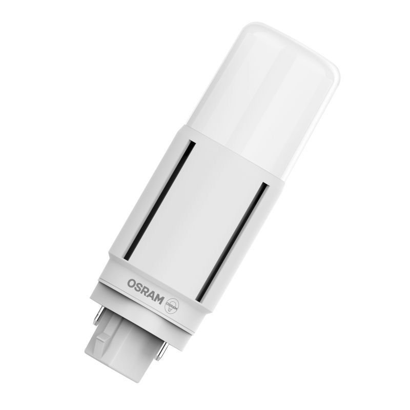 Osram Dulux-D LED (EM/Mains) 5.5W 640lm - 830 Varm Hvit | G24d 2-Stift - Erstatter 13W