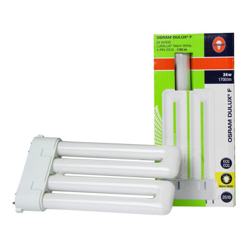Osram Dulux F 24W 830 | varm hvit - 4-stift 