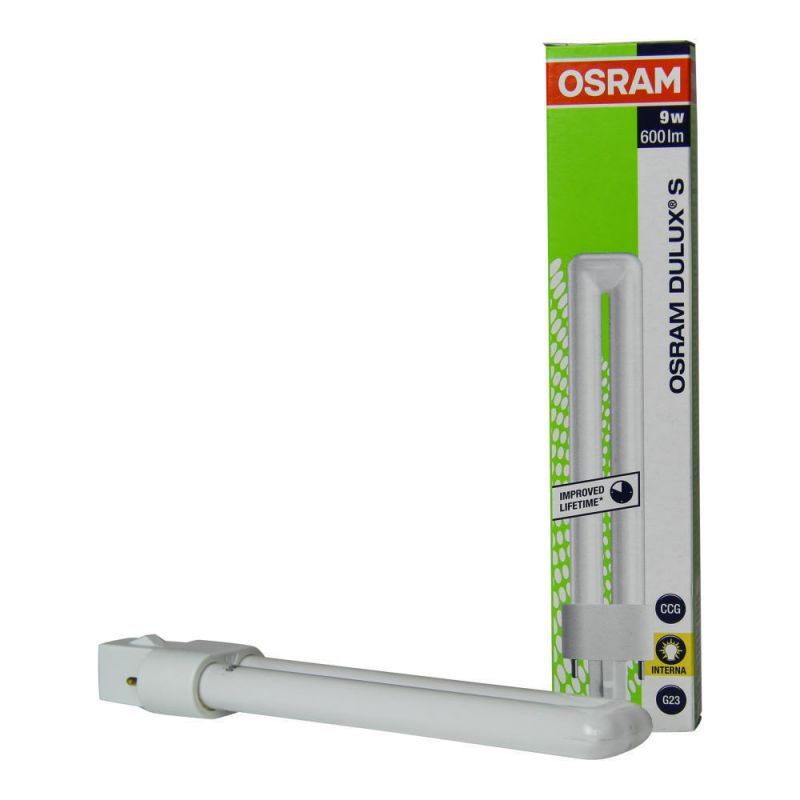 Osram Dulux S 9W 827 | ekstra varm hvit - 2-stift 
